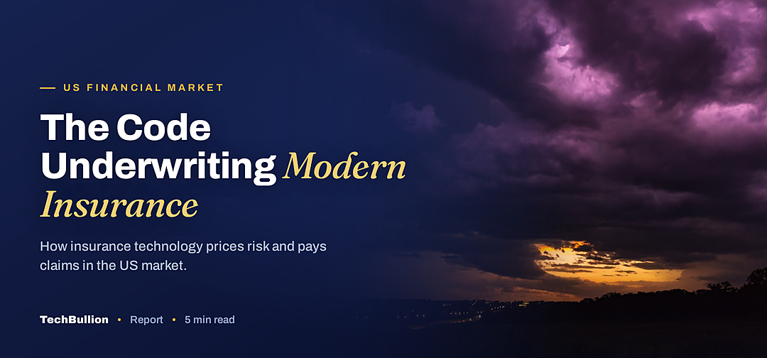TechBullion featured card: The Code Underwriting Modern Insurance