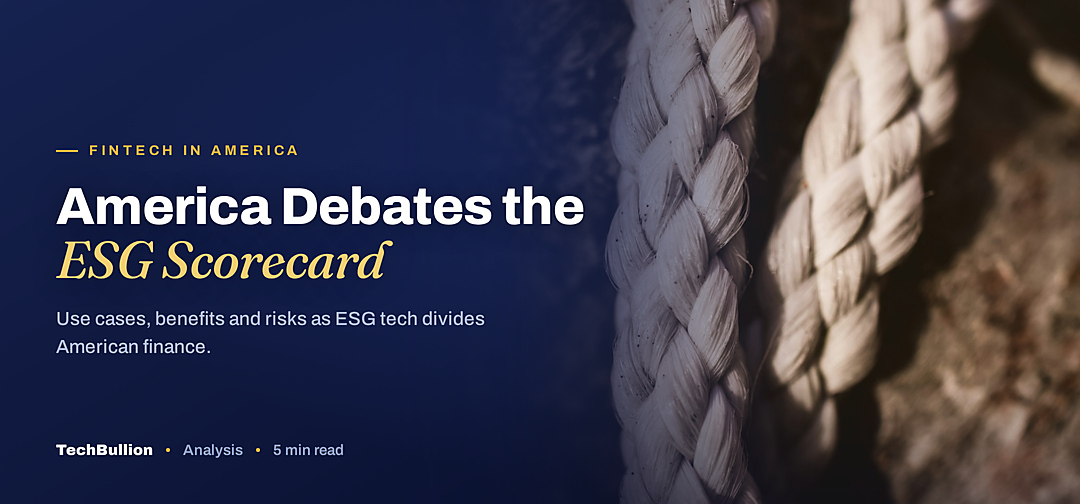 TechBullion featured card: America Debates the ESG Scorecard