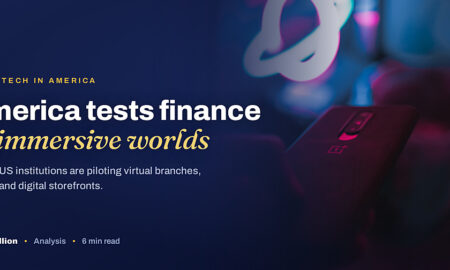 TechBullion featured card: America tests finance in immersive worlds