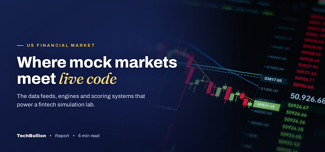 TechBullion featured card: Where mock markets meet live code