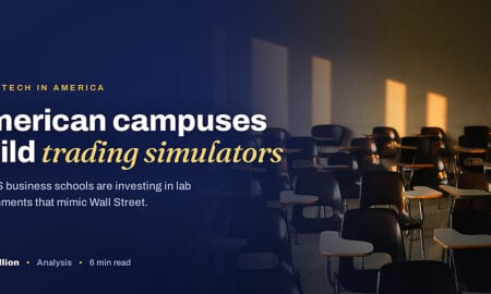 TechBullion featured card: American campuses build trading simulators