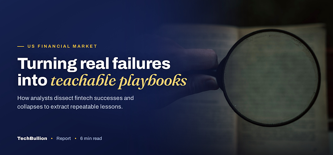 TechBullion featured card: Turning real failures into teachable playbooks