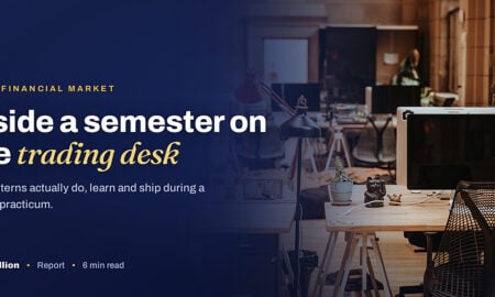 TechBullion featured card: Inside a semester on the trading desk