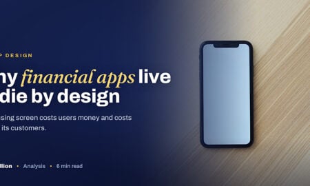 TechBullion featured card: Why financial apps live or die by design