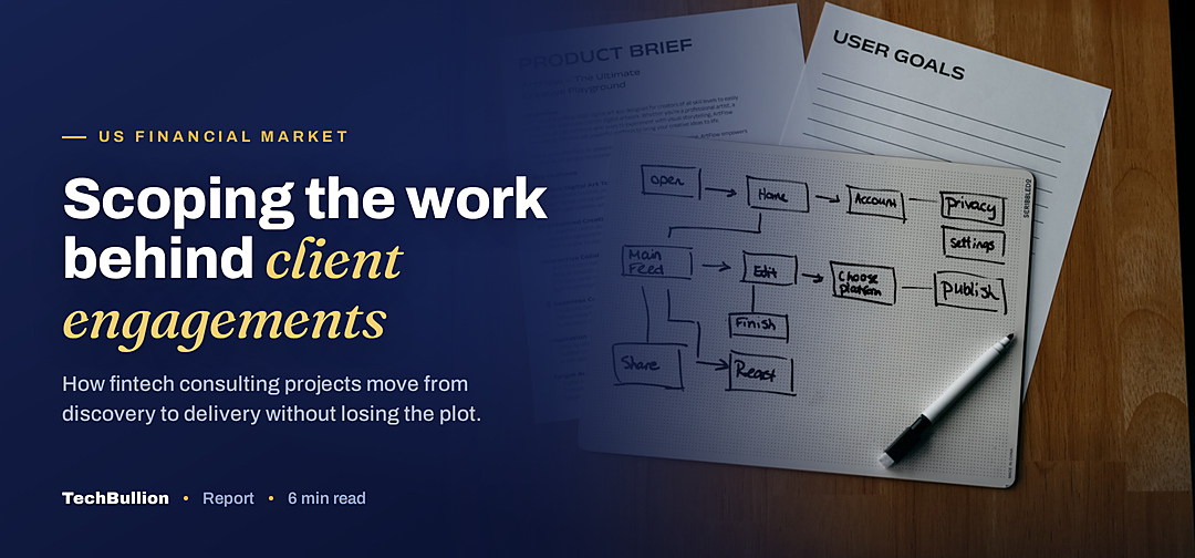 TechBullion featured card: Scoping the work behind client engagements