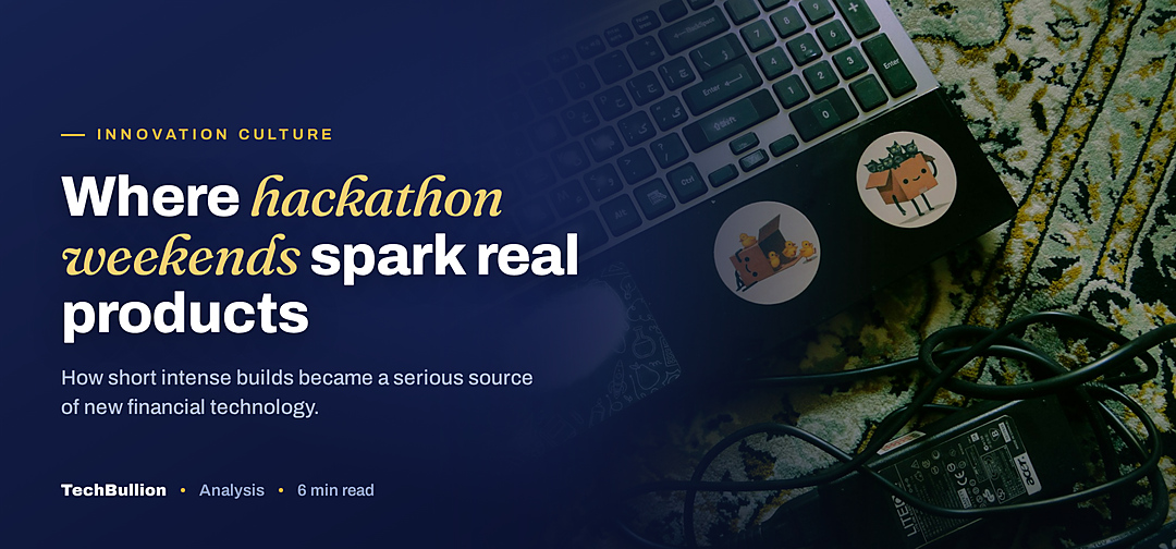 TechBullion featured card: Where hackathon weekends spark real products