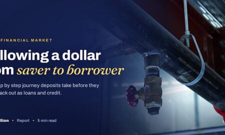 TechBullion featured card: Following a dollar from saver to borrower