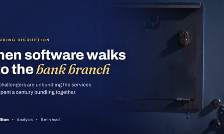 TechBullion featured card: When software walks into the bank branch