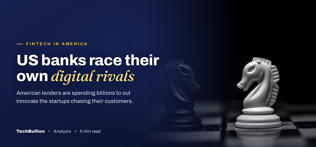 TechBullion featured card: US banks race their own digital rivals