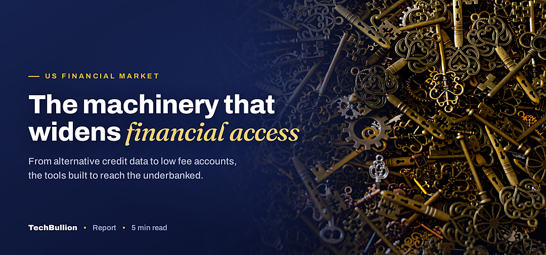 TechBullion featured card: The machinery that widens financial access