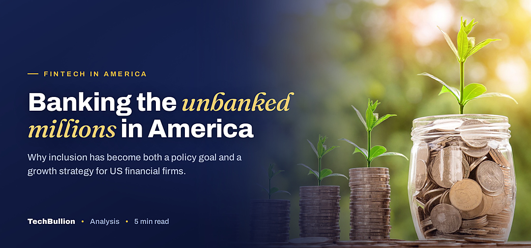 TechBullion featured card: Banking the unbanked millions in America