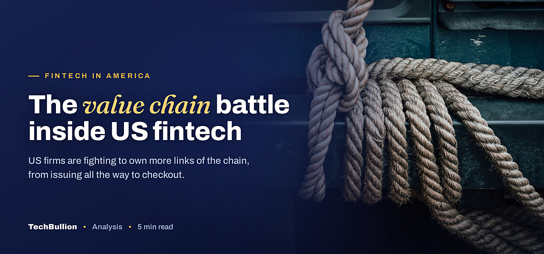 TechBullion featured card: The value chain battle inside US fintech