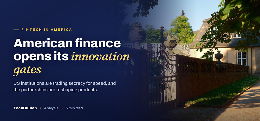 TechBullion featured card: American finance opens its innovation gates
