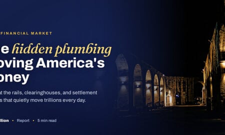 TechBullion featured card: The hidden plumbing moving America's money