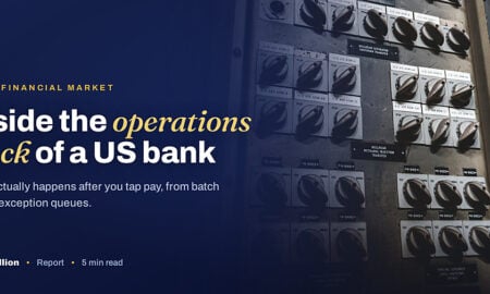 TechBullion featured card: Inside the operations stack of a US bank