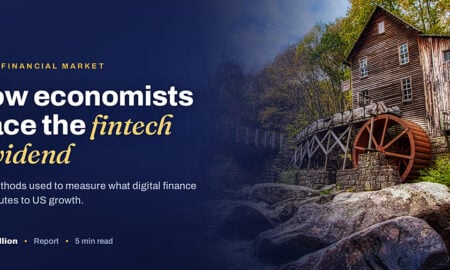 TechBullion featured card: How economists trace the fintech dividend