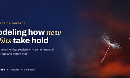 TechBullion featured card: Modeling how new habits take hold