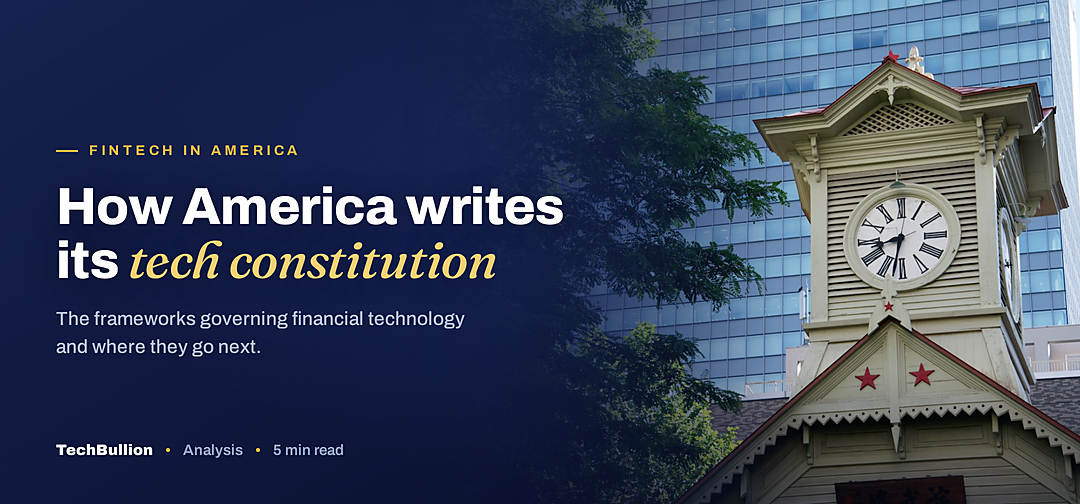 TechBullion featured card: How America writes its tech constitution