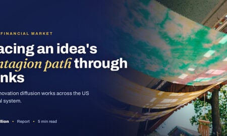 TechBullion featured card: Tracing an idea's contagion path through banks