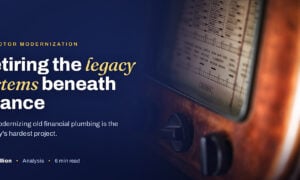 TechBullion featured card: Retiring the legacy systems beneath finance