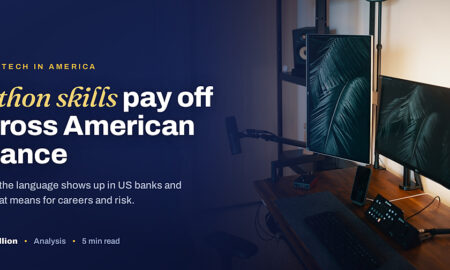 TechBullion featured card: Python skills pay off across American finance