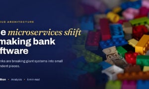 TechBullion featured card: The microservices shift remaking bank software