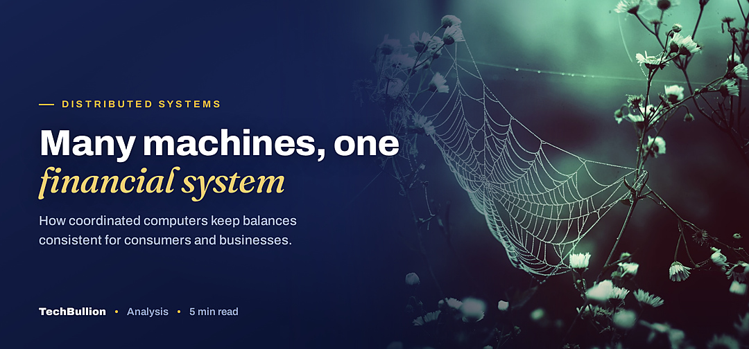 TechBullion featured card: Many machines, one financial system