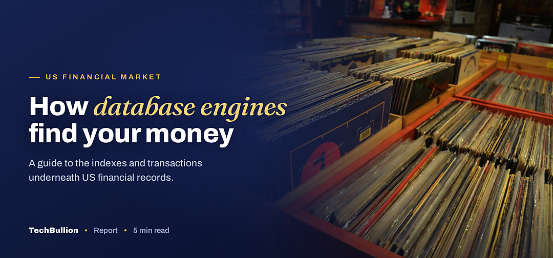 TechBullion featured card: How database engines find your money
