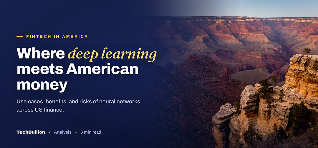 TechBullion featured card: Where deep learning meets American money