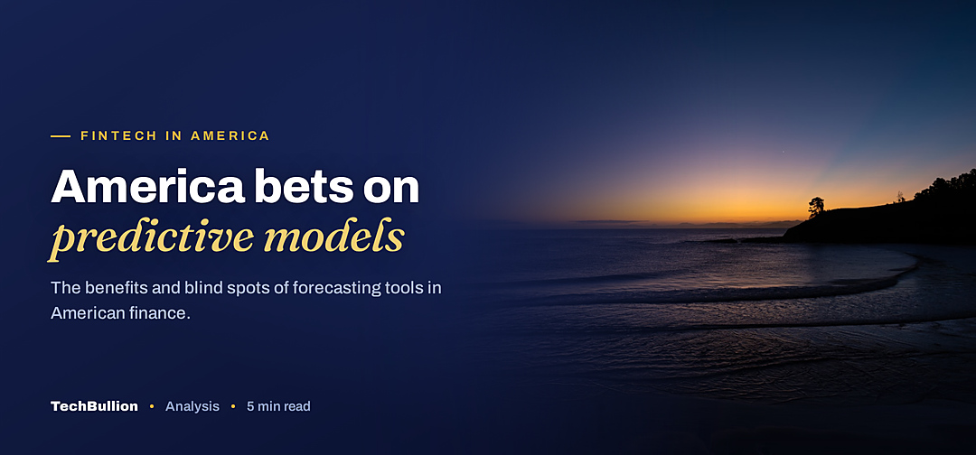 TechBullion featured card: America bets on predictive models