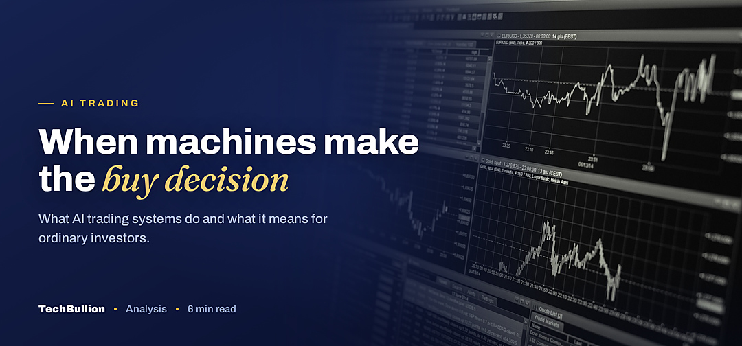 TechBullion featured card: When machines make the buy decision