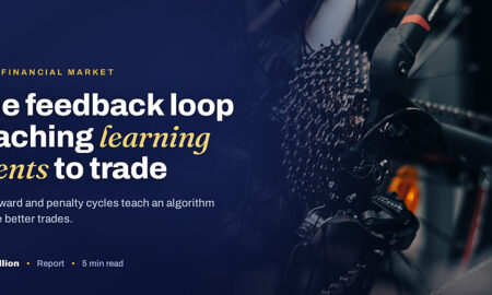 TechBullion featured card: The feedback loop teaching learning agents to trade