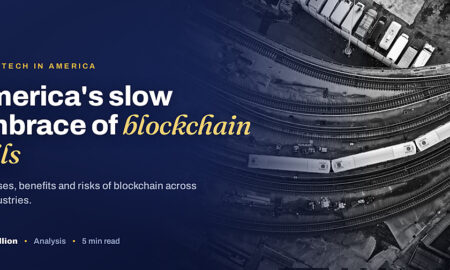 TechBullion featured card: America's slow embrace of blockchain rails