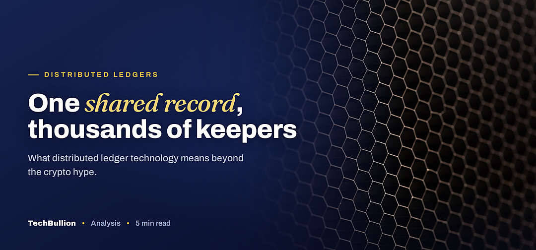 TechBullion featured card: One shared record, thousands of keepers
