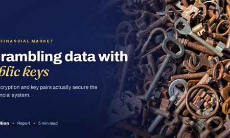 TechBullion featured card: Scrambling data with public keys