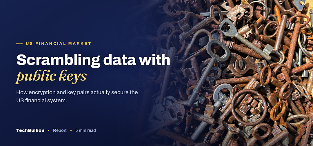 TechBullion featured card: Scrambling data with public keys