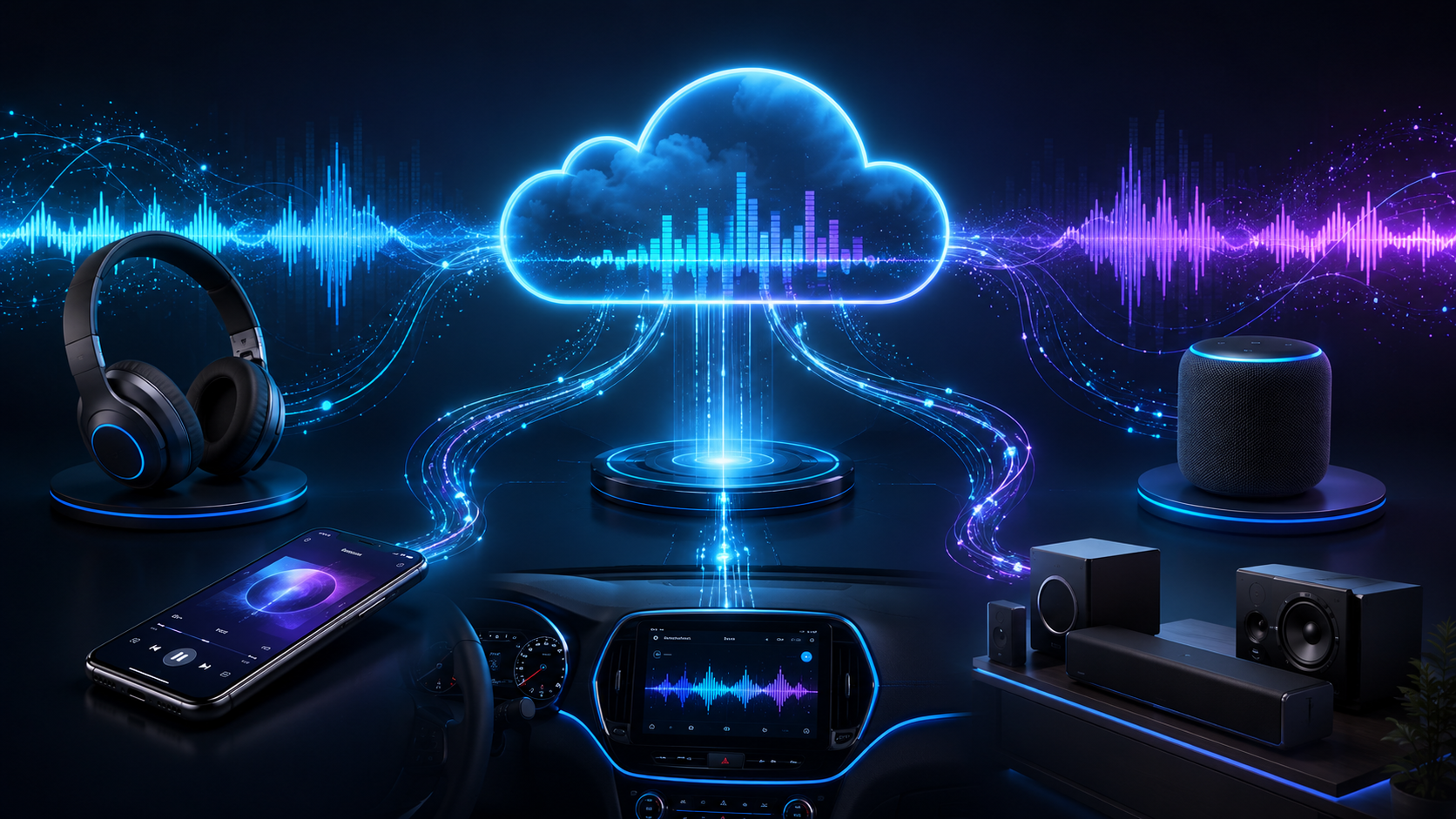 cloud connected audio devices