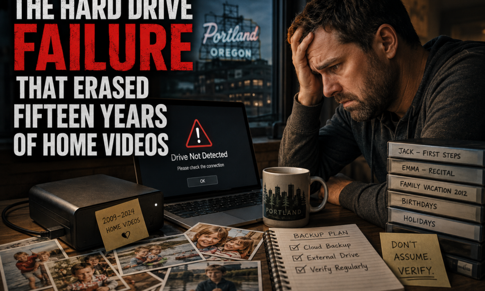 The Hard Drive Failure That Erased Fifteen Years of Home Videos