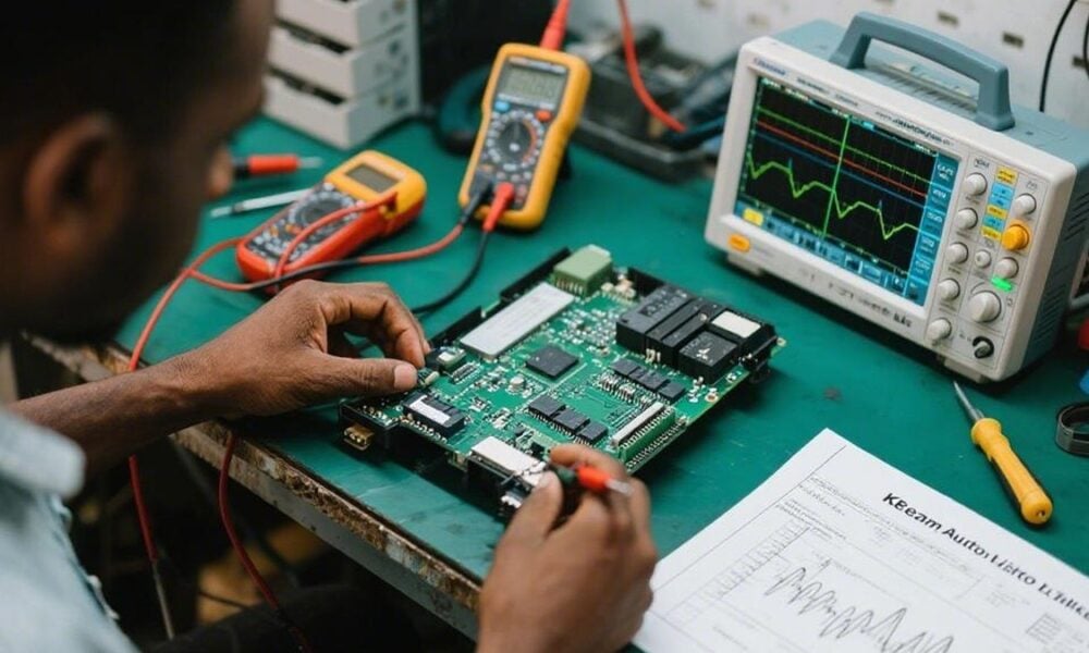 Reverse Engineering Automotive ECU Circuit Boards: Factory Insights and Practical Techniques 