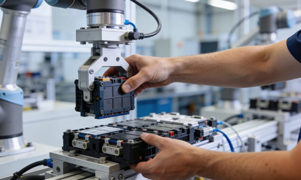 Compressed Air & Gas Requirements for EV Battery Manufacturing in India: A Complete Plant Guide