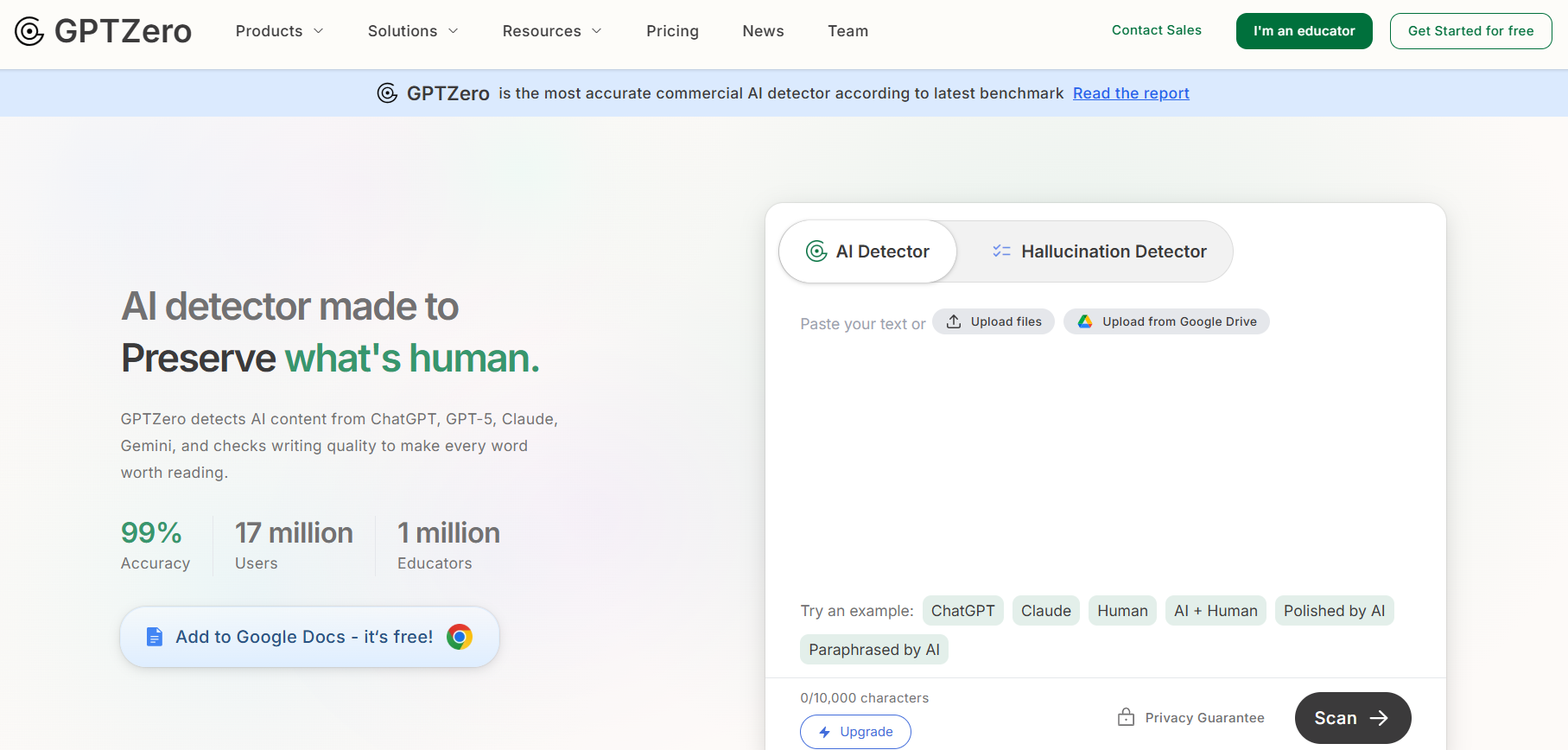 AI content verification tools