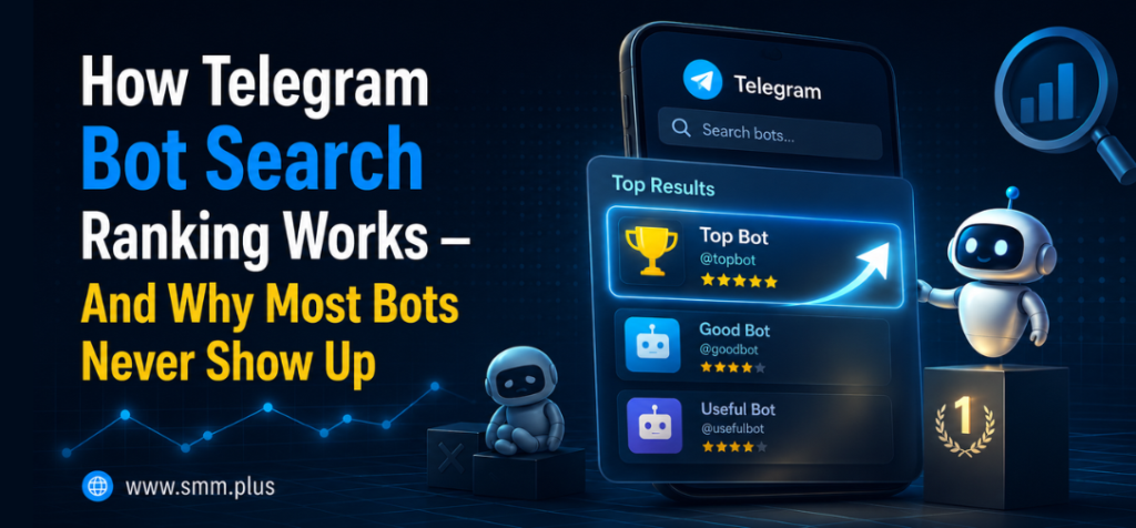 Telegram bot search ranking