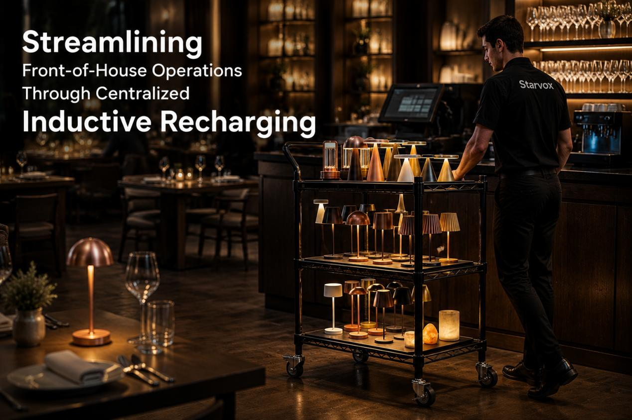 Commercial Wireless Table Lamps Save Restaurants