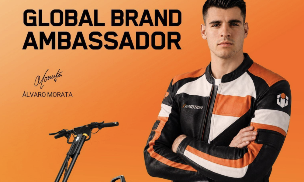 INMOTION Names Álvaro Morata Global Ambassador: Bringing Electric Riding to a Global Audience