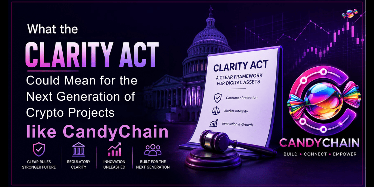 What the CLARITY Act Could Mean for the Next Generation of Crypto Projects like CandyChain