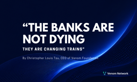 Nobody is disrupting banks out of existence. They're boarding a new train. The only real question was whose rails they'd run on. We laid our track for exactly this moment.