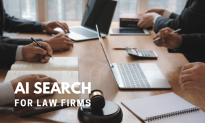 how to optimise a law firm website for ai search