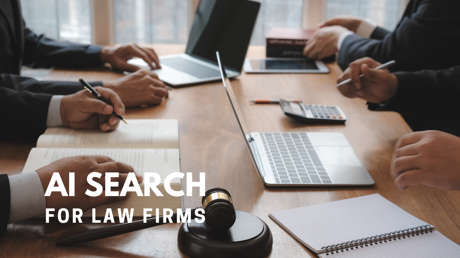 how to optimise a law firm website for ai search