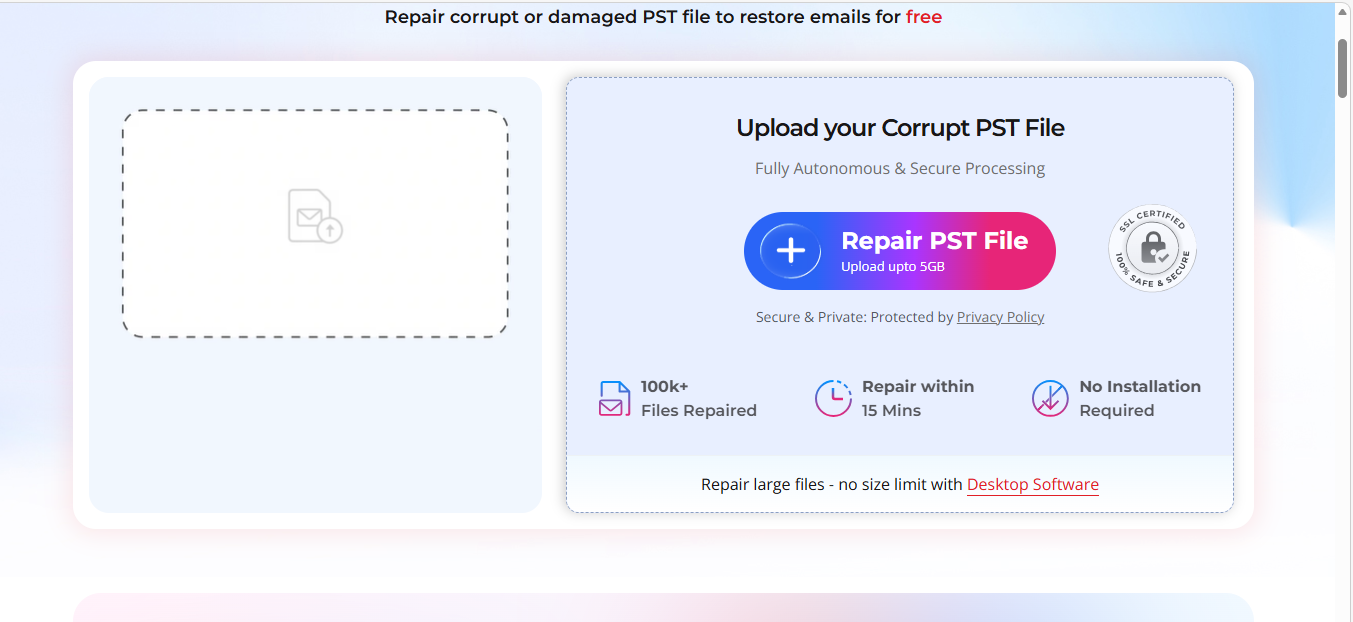 How do I Repair my PST File for Free?