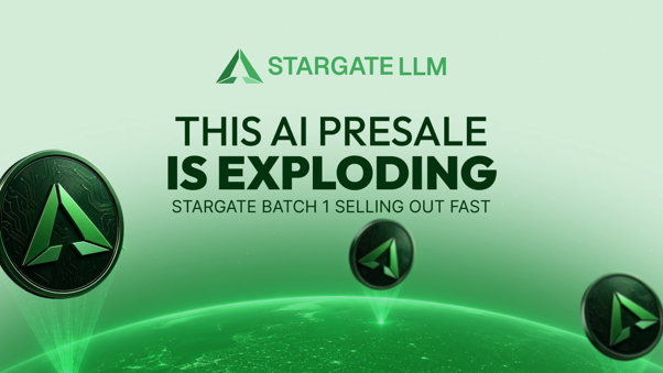 Best AI crypto to buy comparison featuring Stargate, Bittensor (TAO), Artificial Superintelligence Alliance (FET), and Render for AI blockchain investment opportunities in 2026.